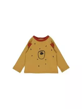 Толстовка для мальчика с круглым вырезом и длинными рукавами с принтом Panço Panço