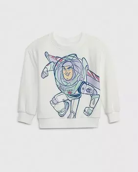 Толстовка для мальчика с круглым вырезом «История игрушек» Gap, белый