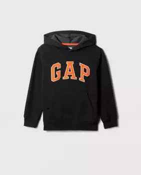 Толстовка для мальчика с логотипом Gap, темно-серый