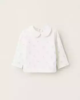 Толстовка для мальчика с мотивом термоэффекта Zippy, белый