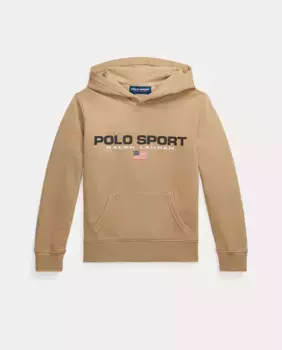 Толстовка для мальчика с Polo Sport цвета хаки Polo Ralph Lauren