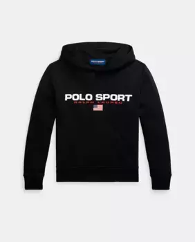 Толстовка для мальчика с Polo Sport черного цвета Polo Ralph Lauren