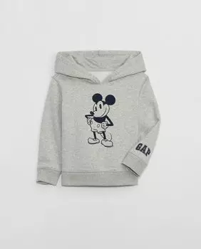 Толстовка для мальчика с принтом Микки Мауса Gap, серый