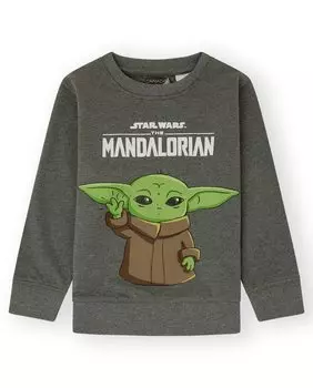 Толстовка для мальчика с рисунком «Звездные войны» из плюша Canada House, серый