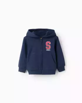 Толстовка для мальчика с тематикой Снупи Zippy, темно-синий