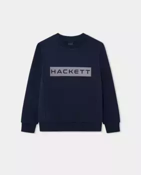 Толстовка для мальчиков с круглым вырезом Hackett, темно-синий