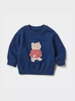 Толстовка для малышей Uniqlo, цвет 68 синий