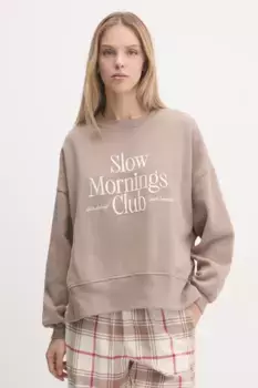 Толстовка для отдыха Abercrombie & Fitch, бежевый