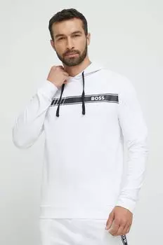 Толстовка для отдыха BOSS из хлопка Boss, белый