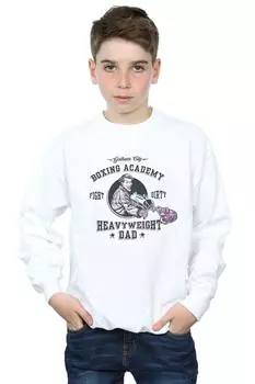 Толстовка для папы-тяжеловеса с Бэтменом DC Comics, белый