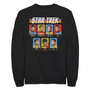 Толстовка для юниоров Star Trek The Original Series Rainbow Group Shot Crew Licensed Character