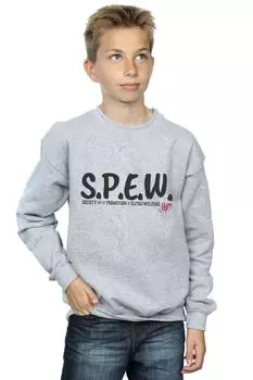 Толстовка Добби SPEW Harry Potter, серый