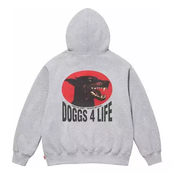 Толстовка doggs hooded sweatshirt 'red purple' Supreme, красный