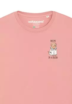 Толстовка DOGTOR watapparel, светло-розовый