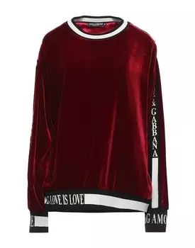 Толстовка Dolce&Gabbana, бордовый
