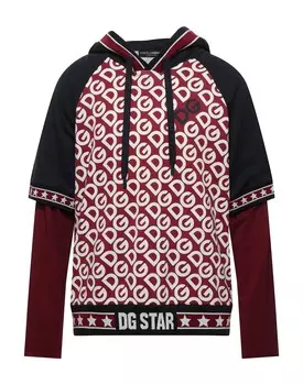 Толстовка Dolce&Gabbana, бордовый