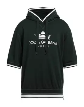 Толстовка Dolce&Gabbana, темно-зеленый