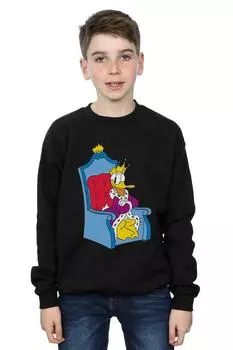 Толстовка Donald Duck King Donald Disney, черный