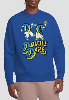 Толстовка DOUBLE DARE VINTAGE LOGO Cotton Soul, синий