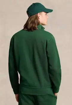 Толстовка DOUBLE KNIT TRACK JACKET Ralph Lauren, темно-зеленый