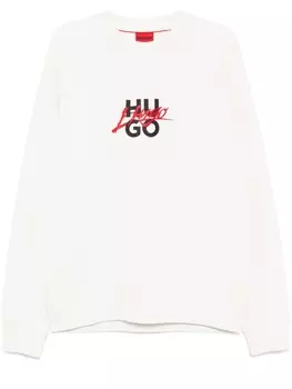 Толстовка Double Logo HUGO, белый