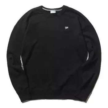 Толстовка downtown crew sweatshirt for black Puma, черный