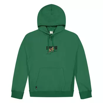 Толстовка DOWNTOWN Graphic Hoodie TR Puma, цвет Puma Schwarz/Schwarz
