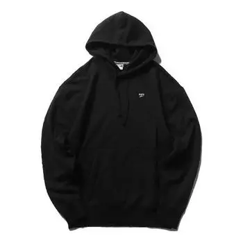 Толстовка downtown hoody solid color black Puma, черный