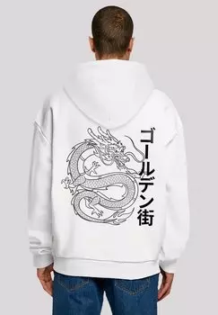 Толстовка DRACHE GOLDEN GAI - Hoodie F4NT4STIC, белый
