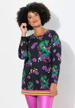 Толстовка DRAGON PATTERN Angel of Style, черный