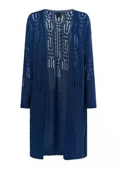 Толстовка DreiMaster Long Cardigan, синий