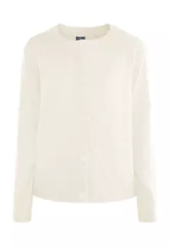 Толстовка DreiMaster Strickjacke, белый