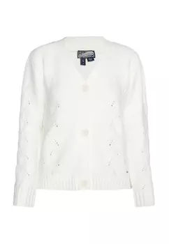 Толстовка DreiMaster Strickjacke, белый