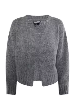 Толстовка DreiMaster Strickjacke, цвет Grau Melange