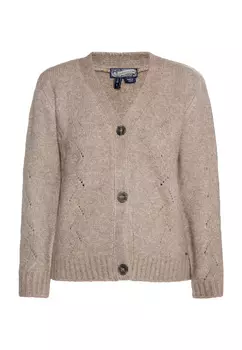 Толстовка DreiMaster Strickjacke, цвет Schlamm Melange