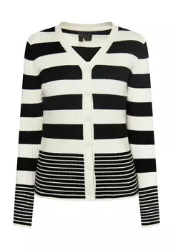 Толстовка DreiMaster Strickjacke, кремовый черный