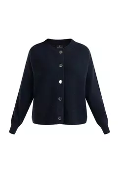 Толстовка DreiMaster Strickjacke Mit Knpfen, морской