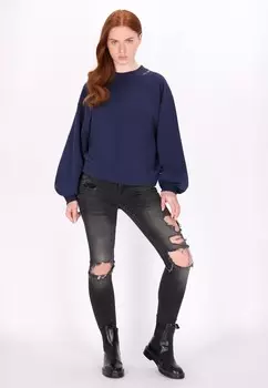 Толстовка DreiMaster, темно-синий деним