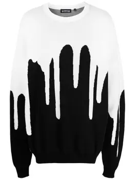 Толстовка Drip с круглым вырезом Mostly Heard Rarely Seen, белый