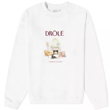Толстовка Drle de Monsieur Graphic Crew Sweat