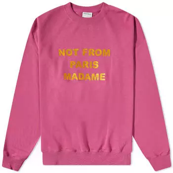 Толстовка Drle de Monsieur Not From Paris Crew Sweat