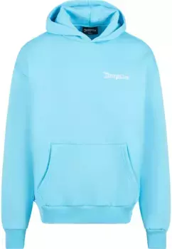 Толстовка Dropsize с капюшоном " Dropsize Men's Heavy Oversize Embo Hoodie", голубой