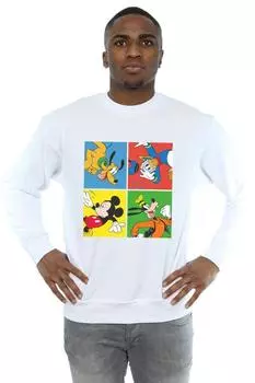 Толстовка «Друзья Микки Мауса» Disney, белый