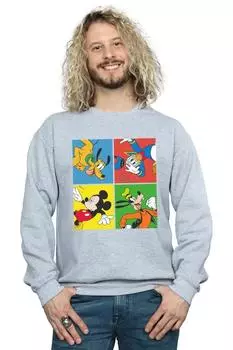 Толстовка «Друзья Микки Мауса» Disney, серый