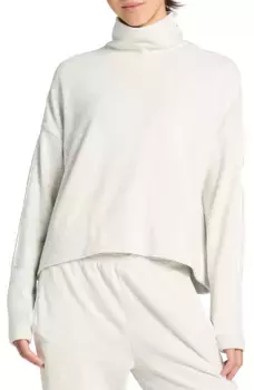 Толстовка DSG Novelty Lush Plush с воротником под горло, цвет Bone White Heather