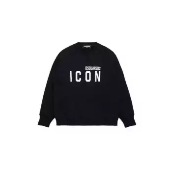 Толстовка Dsquared2 Kids DQ2667, черный