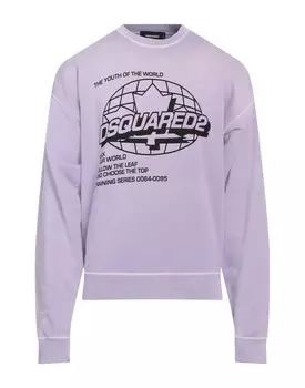 Толстовка Dsquared2, светло-фиолетовый