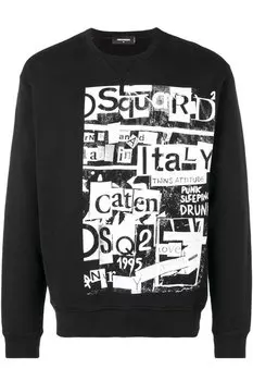 Толстовка Dsquared S74Gu0305, черный