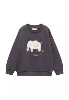 Толстовка DUMBI Mango Kids, цвет charcoal