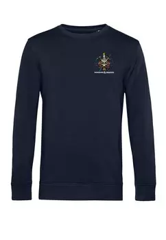 Толстовка DUNGEONS DRAGONS SKULL BADGE Henry Tiger, темно-синий